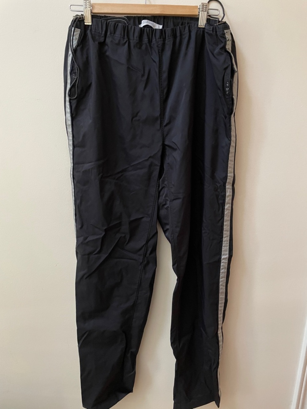 Vintage Men's Zenga Sport Black Jogger Pants